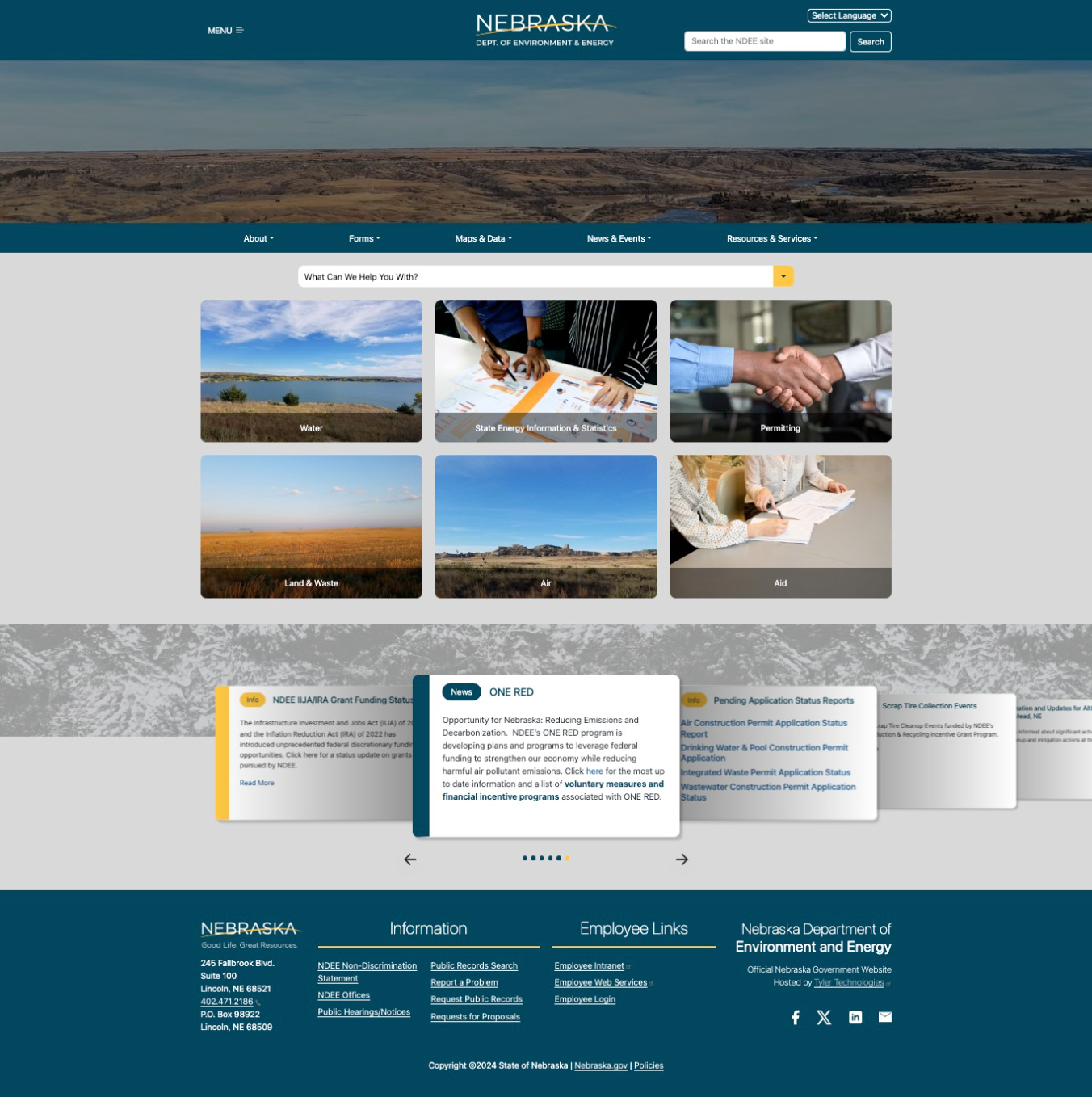 Nebraska Department of Energy 