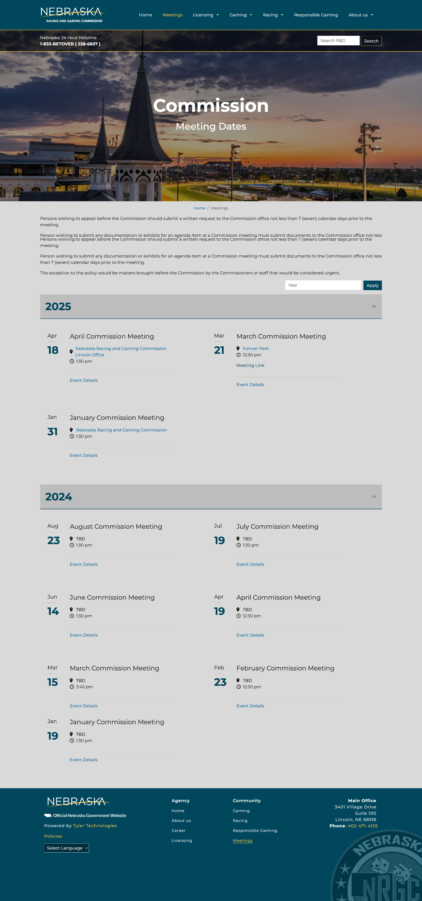 Nebraska Department of Energy 